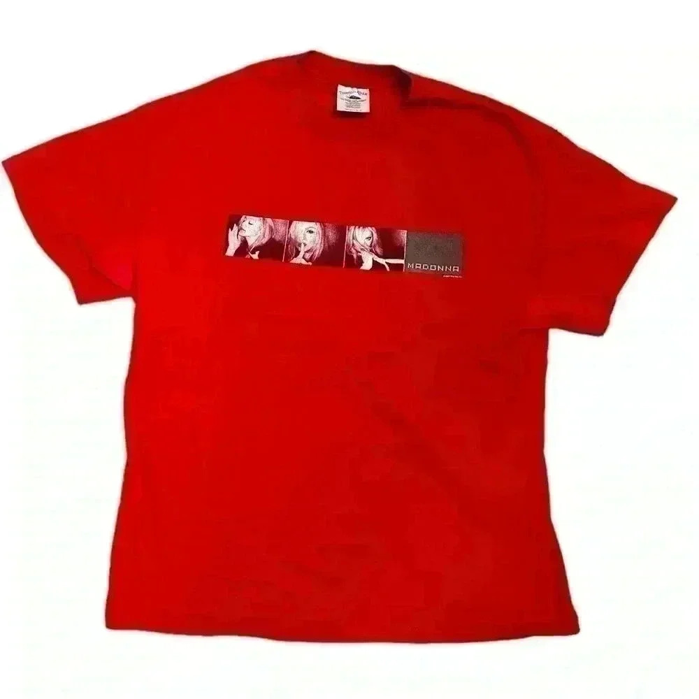 MADONNA DROWNED WORLD TOUR Madison  Square Gardens 2001 Concert T-Shirt